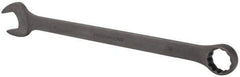 Paramount - 32mm 12 Point Offset Combination Wrench - 15° Offset Angle, 15-1/2" OAL, Chrome Vanadium Steel, Black Finish - Benchmark Tooling