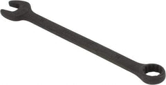 Paramount - 19mm 12 Point Offset Combination Wrench - 15° Offset Angle, 9-13/16" OAL, Chrome Vanadium Steel, Black Finish - Benchmark Tooling