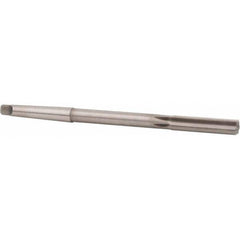 Chucking Reamer: 19/32″ Dia, 8″ OAL, 2″ Flute Length, Morse Taper Shank, High Speed Steel 8 Flute, RH