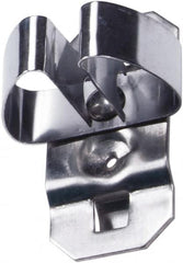 Triton - Spring Clip Standard Pegboard Hook - 2-3/4" Projection, Stainless Steel - Benchmark Tooling