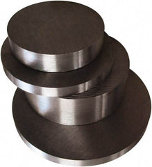 Value Collection - 8 Inch Diameter, 6 Inch Long, A-2 Air Hardening Decarb Free Tool Steel Round - Stock Length - Benchmark Tooling
