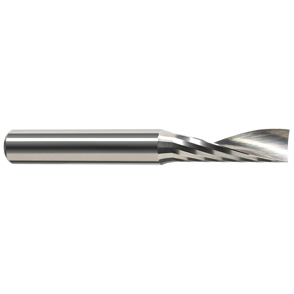 Harvey Tool - 1/2", 1-1/2" LOC, 1/2" Shank Diam, 3" OAL, 1 Flute Solid Carbide Square End Mill - Exact Industrial Supply