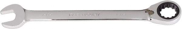 Paramount - 1-1/4" 12 Point Combination Wrench - 13° Head Angle, 16-11/16" OAL, Chrome Vanadium Steel, Polished Finish - Benchmark Tooling