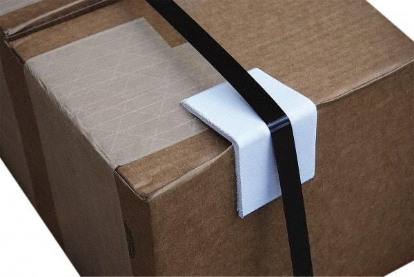 Vestil - 3" Long x 3" Wide x 3" High x 1/16" Thick Edge - White, Cardboard Box, 200 Piece - Benchmark Tooling