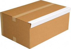 Vestil - 36" Long x 3" Wide x 3" High x 1/16" Thick Edge - White, Cardboard Box, 50 Piece - Benchmark Tooling