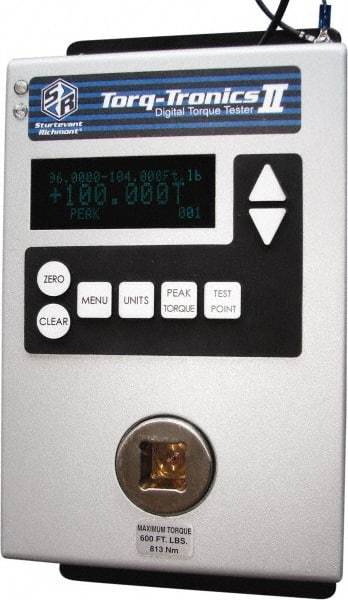 Sturtevant Richmont - 180 to 1,800 In/Lb Electronic Torque Tester - 1/2" Drive - Benchmark Tooling