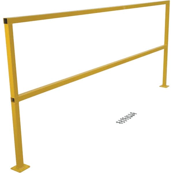 Vestil - 98-1/2" Long x 42" High, Steel Square Handrails - Benchmark Tooling