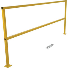 Vestil - 98-1/2" Long x 42" High, Steel Square Handrails - Benchmark Tooling