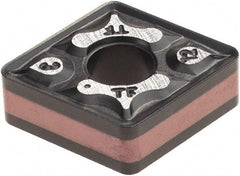 Iscar - CNMG433 TF Grade IC6025 Carbide Turning Insert - TiCN/Al2O3/TiN Finish, 80° Diamond, 1/2" Inscr Circle, 3/16" Thick, 3/64" Corner Radius - Benchmark Tooling