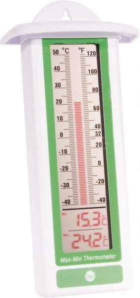 H-B Instruments - -40 to 122°F, Digital Thermometer - 8-1/2 Inch Long x 3.9 Inch Wide - Benchmark Tooling