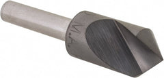 M.A. Ford - 1/2" Head Diam, 1/4" Shank Diam, 1 Flute 90° High Speed Steel Countersink - Benchmark Tooling