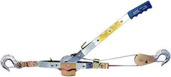 Maasdam - 4,000 Lb Lifting Capacity, 6' Lift Height, Puller Hoist - Made from Chain - Benchmark Tooling