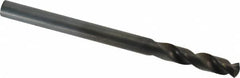 Cleveland - 11/32" 135° Cobalt Jobber Drill - Oxide Finish, Right Hand Cut, Spiral Flute, Straight Shank, 4-3/4" OAL, Split Point - Benchmark Tooling