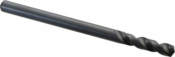Cleveland - 21/64" 135° Cobalt Jobber Drill - Oxide Finish, Right Hand Cut, Spiral Flute, Straight Shank, 4-5/8" OAL, Split Point - Benchmark Tooling