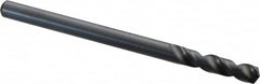 Cleveland - 21/64" 135° Cobalt Jobber Drill - Oxide Finish, Right Hand Cut, Spiral Flute, Straight Shank, 4-5/8" OAL, Split Point - Benchmark Tooling