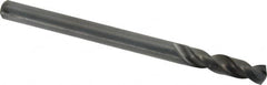 Cleveland - 23/64" 135° Cobalt Jobber Drill - Oxide Finish, Right Hand Cut, Spiral Flute, Straight Shank, 4-7/8" OAL, Split Point - Benchmark Tooling