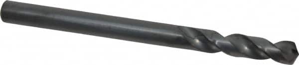 Cleveland - 27/64" 135° Cobalt Jobber Drill - Oxide Finish, Right Hand Cut, Spiral Flute, Straight Shank, 5-3/8" OAL, Split Point - Benchmark Tooling