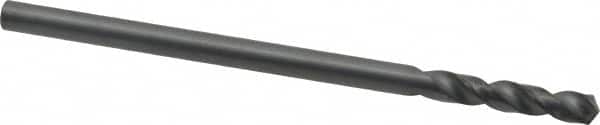 Cleveland - 3/16" 135° Cobalt Jobber Drill - Oxide Finish, Right Hand Cut, Spiral Flute, Straight Shank, 3-1/2" OAL, Split Point - Benchmark Tooling
