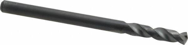 Cleveland - 5/16" 135° Cobalt Jobber Drill - Oxide Finish, Right Hand Cut, Spiral Flute, Straight Shank, 4-1/2" OAL, Split Point - Benchmark Tooling
