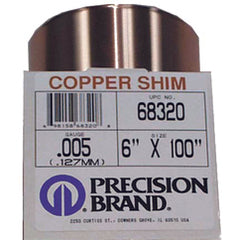 .003X6X100 COPPER SHIM - Benchmark Tooling
