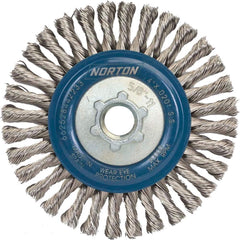 Wheel Brush 4X.020X5/8-11 SS STRINGER BEAD WHEEL