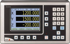 Fagor - 4 Axis, Milling DRO System - 1µm Resolution, 5µmm Accuracy, LCD Display - Benchmark Tooling