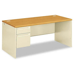 Hon - Office Desks Type: Single Pedestal w/Left Hand Return Center Draw: No - Benchmark Tooling