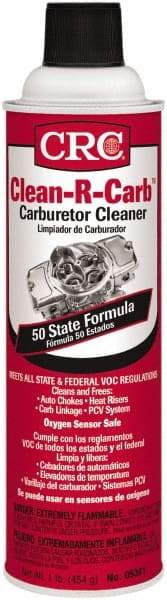 CRC - Acetone Carburetor & Parts Cleaner - 20 oz Aerosol Can - Benchmark Tooling