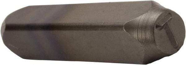 C.H. Hanson - 5/32" Character Size, T Character, Heavy Duty Individual Steel Stamp - Benchmark Tooling