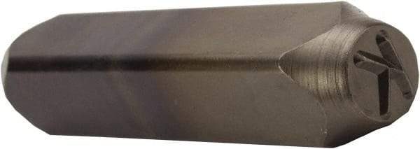 C.H. Hanson - 5/32" Character Size, K Character, Heavy Duty Individual Steel Stamp - Benchmark Tooling