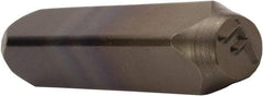 C.H. Hanson - 5/32" Character Size, F Character, Heavy Duty Individual Steel Stamp - Benchmark Tooling