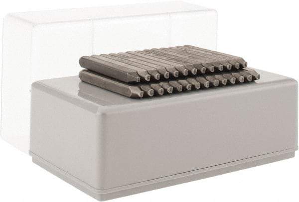 C.H. Hanson - 27 Piece, 3/32" Character Steel Stamp Set - Letters, Heavy Duty - Benchmark Tooling