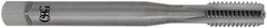 OSG - M16x1.50 Metric Fine 4 Flute Bright Finish Solid Carbide Straight Flute Machine Tap - Modified Bottoming, Right Hand Thread, 95mm OAL, 45mm Thread Length, H4 Limit, Oversize - Exact Industrial Supply