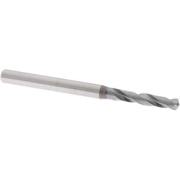 OSG - 3.36mm 130° Spiral Flute Powdered Metal Screw Machine Drill Bit - Benchmark Tooling