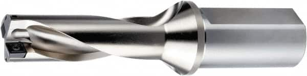 OSG - 3xD, 18mm Diam, Indexable Insert Drill - 2 Inserts, 25mm Shank Diam, Straight Shank - Benchmark Tooling