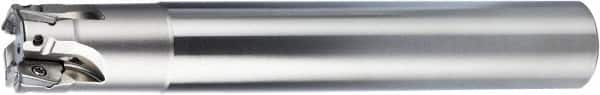 OSG - 25mm Cut Diam, 25mm Shank Diam, 170mm OAL, Indexable Square Shoulder End Mill - ZD_T11... Inserts, Cylindrical Shank, 90° Lead Angle, Through Coolant, Series PHOENIX-PSE - Benchmark Tooling