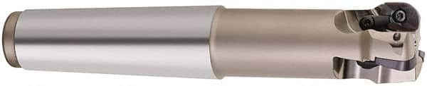 OSG - 50mm Cut Diam, 0.787" Max Depth, 42mm Shank Diam, Cylindrical Shank Indexable High-Feed End Mill - Screw Holding Method, ADMT20.. Insert, PDR Toolholder - Benchmark Tooling