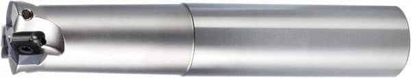 OSG - 50mm Cut Diam, 42mm Shank Diam, Cylindrical Shank Indexable High-Feed End Mill - Screw Holding Method, SXMT12.. Insert, PHC Toolholder, Through Coolant - Benchmark Tooling