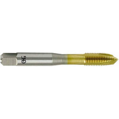 OSG - 1/2-20 UNF 3 Flute TiN Finish Vanadium High Speed Steel Spiral Point Tap - Benchmark Tooling