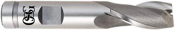 OSG - 3/16", 7/16" LOC, 3/8" Shank Diam, 2-5/16" OAL, 2 Flute, Powdered Metal Square End Mill - Single End, Uncoated, Spiral Flute, Right Hand Cut, Right Hand Flute, Series 620 - Benchmark Tooling