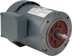 Boston Gear - 1.5 hp, TEFC Enclosure, T-Stat Thermal Protection, 1,740 RPM, 230/460 Volt, 50/60 Hz, Three Phase Motor - Size 145TC Frame, C-Face Mount, 1 Speed, Ball Bearings, 4.40/2.20 Full Load Amps, F Class Insulation, Reversible - Benchmark Tooling