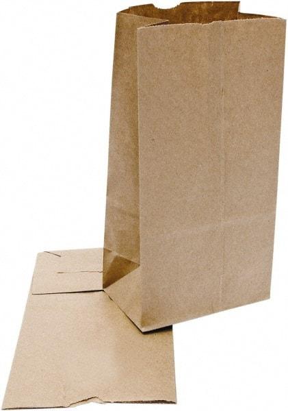 DURO BAG MFR - Kraft Grocery Bag - 5 x 3-11/32 x 9-3/4, Brown - Benchmark Tooling