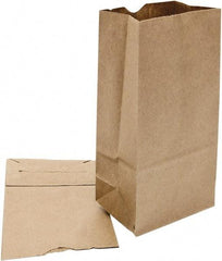 DURO BAG MFR - Kraft Grocery Bag - 4-5/16 x 2-7/16 x 7-7/8, Brown - Benchmark Tooling