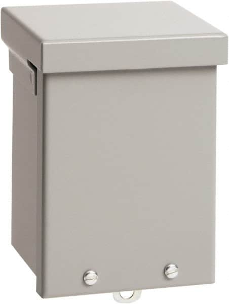 nVent Hoffman - Steel Junction Box Enclosure Screw Flat Cover - NEMA 1, 24" Wide x 24" High x 6" Deep - Benchmark Tooling