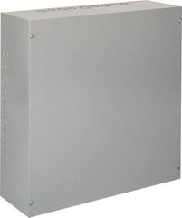 nVent Hoffman - Steel Junction Box Enclosure Screw Flat Cover - NEMA 1, 24" Wide x 24" High x 8" Deep - Benchmark Tooling