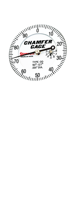 #686-1Z External Chamfer Gage 1/8-1/2" - Benchmark Tooling