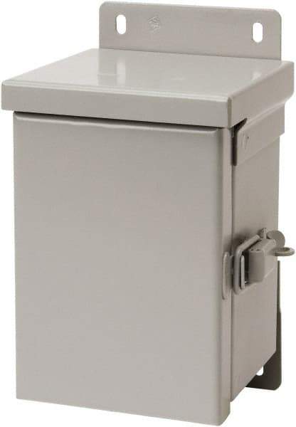 nVent Hoffman - Steel Standard Enclosure Hinge Flat Cover - NEMA 3R, 16" Wide x 16" High x 6" Deep, Watertight - Benchmark Tooling