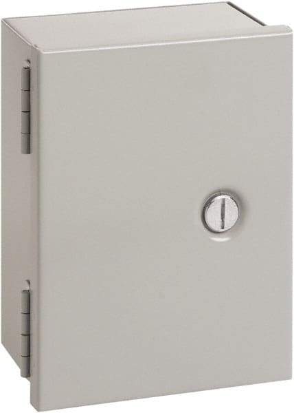 nVent Hoffman - Steel Junction Box Enclosure Hinge Flat Cover - NEMA 1, 12" Wide x 12" High x 4" Deep - Benchmark Tooling