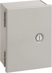 nVent Hoffman - Steel Junction Box Enclosure Hinge Flat Cover - NEMA 1, 12" Wide x 14" High x 6" Deep - Benchmark Tooling