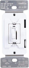 Cooper Wiring Devices - 1 and 3 Pole, 120 VAC, 60 Hz, 600 Watt, Residential Grade, Toggle, Wall and Dimmer Light Switch - 1.8 Inch Wide x 4.19 Inch High, Fluorescent, Halogen, Incandescent - Benchmark Tooling